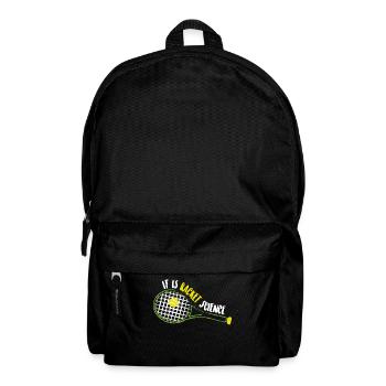 Tennis Racket Science Science Cadeau - Sac à dos - noir - Devant