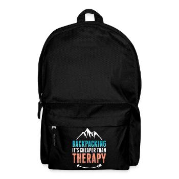 Backpacker thérapie - Sac à dos - noir - Devant