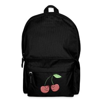 Süße Kirschen - Rucksack - Schwarz - Vorne