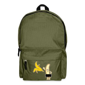 Ein freches TStück für ein freches Sie "zensierte - Rucksack - Olivgrün - Vorne