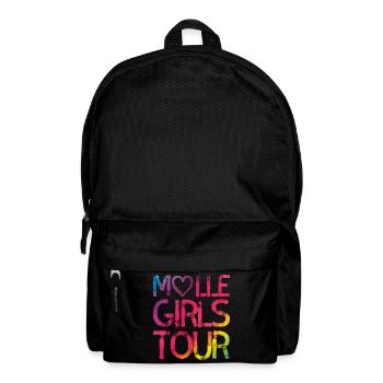 Malle girls tour heart colorful - Backpack - black - Front