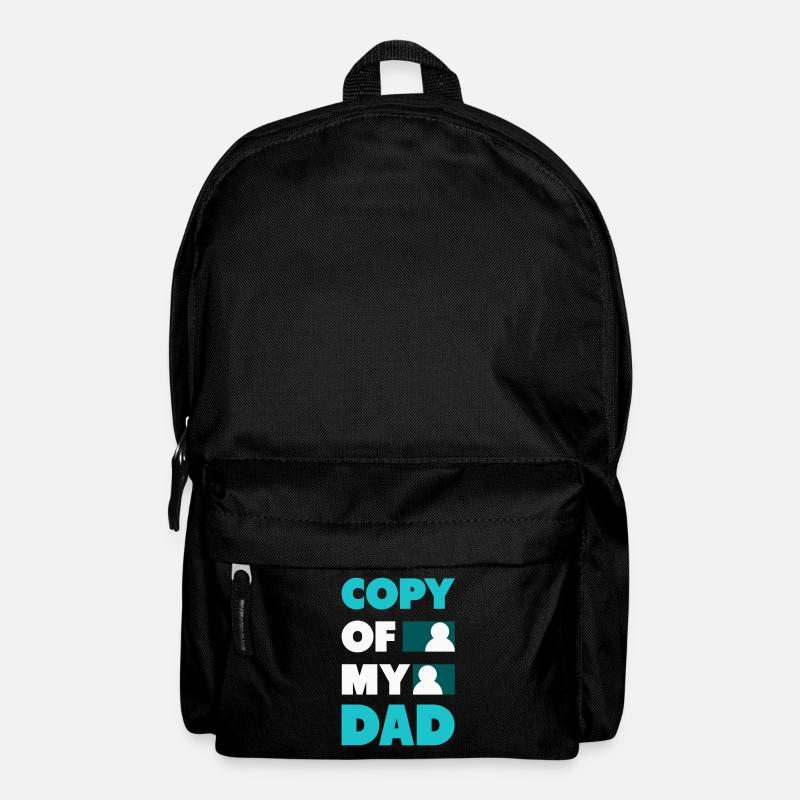 Vater und Sohn - Rucksack - Schwarz