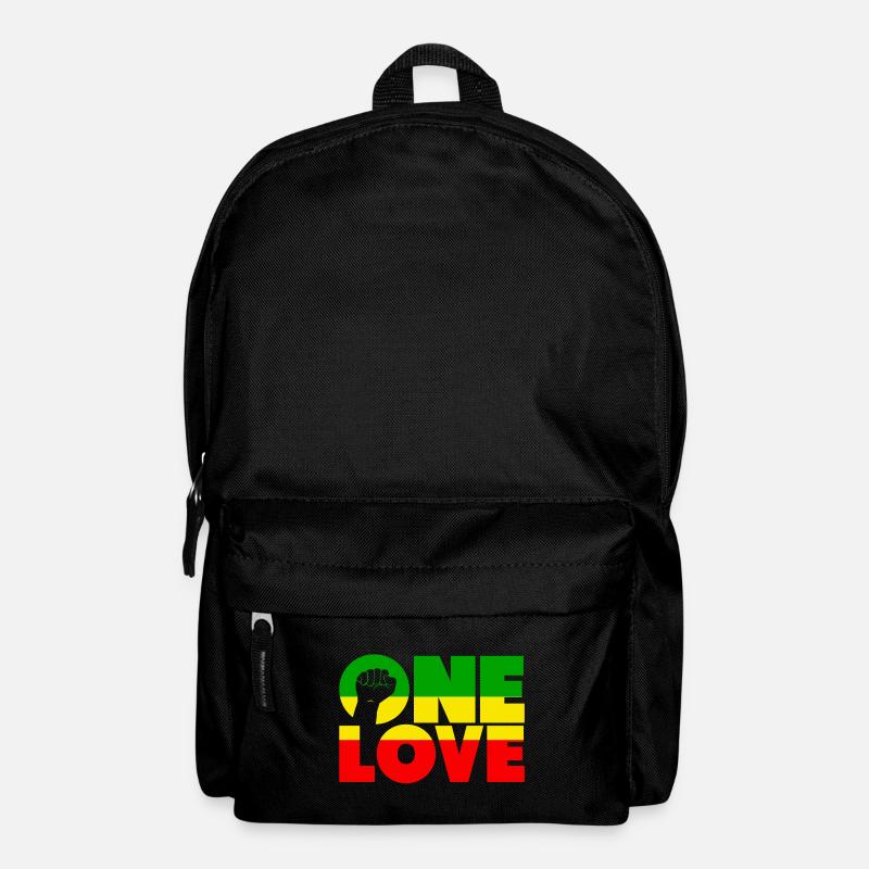 einmal lieben - Rucksack - Schwarz