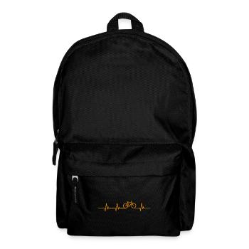 Vélo pulsation battre vélo cadeau vélo - Sac à dos - noir - Devant