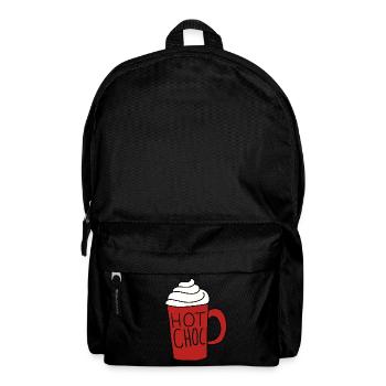 Heiße Schokolade - Rucksack - Schwarz - Vorne