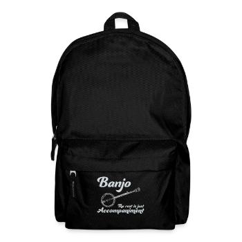 Banjo Bluegrass Music Traditionelles lustiges Geschenk - Rucksack - Schwarz - Vorne