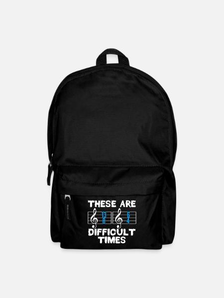 Einfaches MusikShirt für MusikerMusiker "Diese - Rucksack - Schwarz