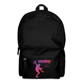 Bouldern - Rucksack - Schwarz - Vorne