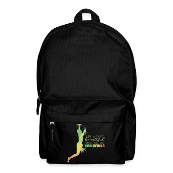 Bouldern - Sac à dos - noir - Devant