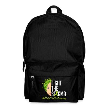 Mental Health Matters End The Stigma Tshirt - Backpack - black - Front