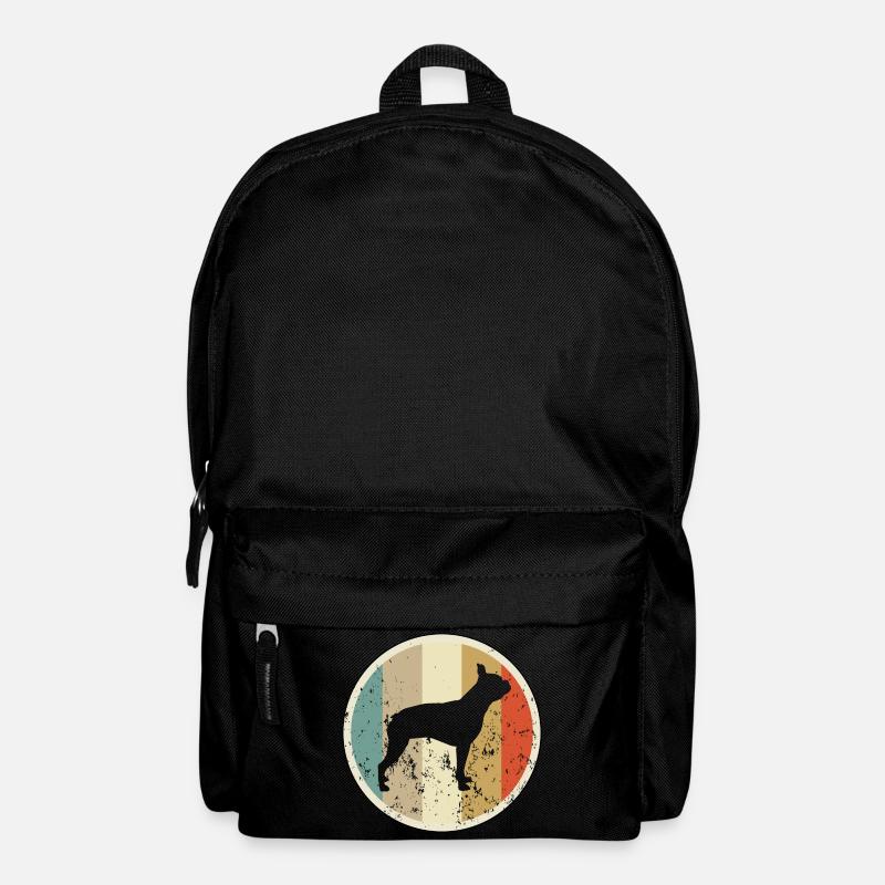 Boston Terrier - Rucksack - Schwarz