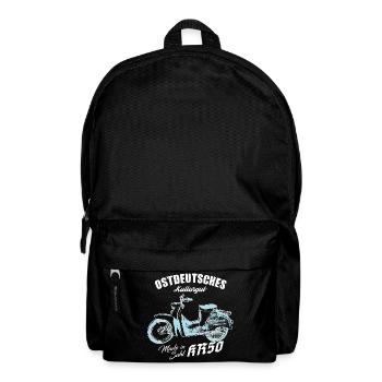 Simson KR50 - Ostdeutsches Kulturgut - DDR - Rucksack - Schwarz - Vorne