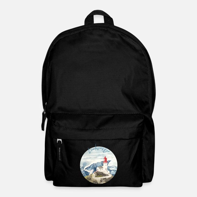 Lindesnes / Norwegen Südkap Souvenir - Rucksack - Schwarz
