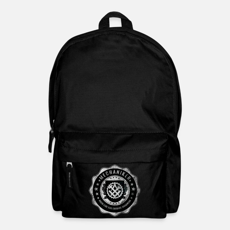 Mechaniker, Handwerkswappen - Rucksack - Schwarz
