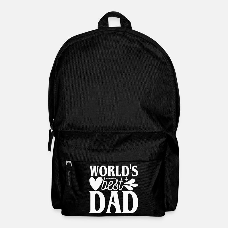 Der beste Papa der Welt - der beste Papa der Welt - Farce - Rucksack - Schwarz