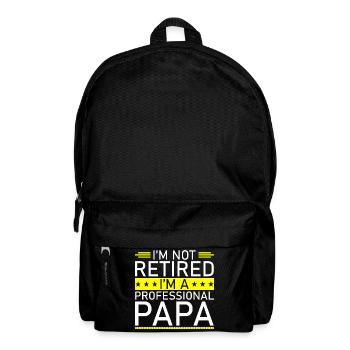 Fête des Pères - Sac à dos - noir - Devant