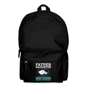 père et fille - Sac à dos - noir - Devant