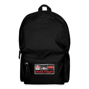 Retro 80's Design A Colorful 80's Design Best Of - Backpack - black - Front