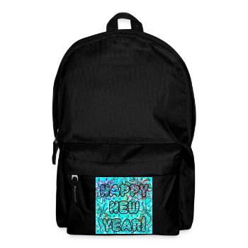 Frohes neues Jahr! - Rucksack - Schwarz - Vorne