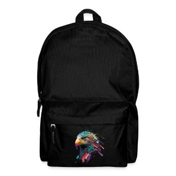 An eagle's eye: oil paintings in vivid colours - Backpack - black - Front
