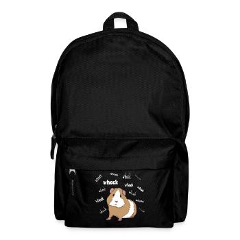 Wheek Mignon Cochon d'Inde Chemise Pour Les - Sac à dos - noir - Devant