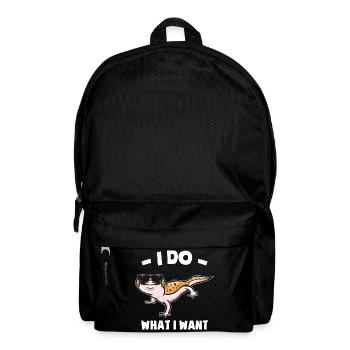 Gecko's pets | Zookeeper Amphibians - Backpack - black - Front