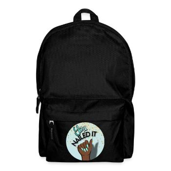 You nailed it! You did it! - Backpack - black - Front