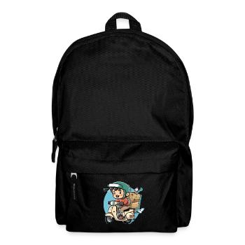 Schnelle Lieferung - Rucksack - Schwarz - Vorne