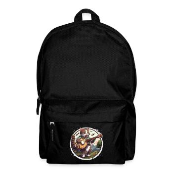 Melodic Cat - Backpack - black - Front