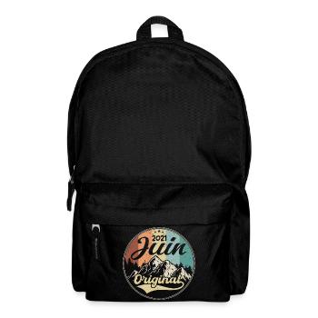 Juin 2021 - Juin 2021 Anniversaire 2021 Original - Sac à dos - noir - Devant