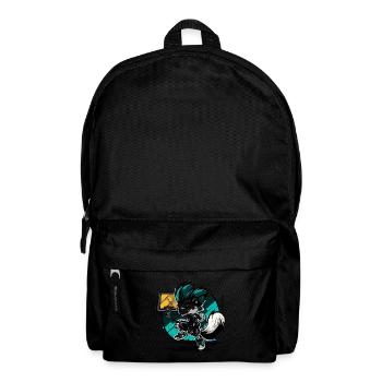 Stinktier-Streetball - Rucksack - Schwarz - Vorne