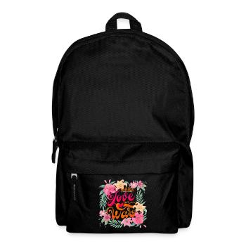Make Love. Not War - Backpack - black - Front