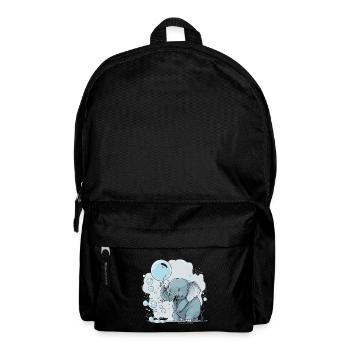 Seifenblasen-Explosion - Rucksack - Schwarz - Vorne