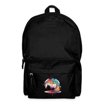 Regenbogen-Symphonie - Rucksack - Schwarz - Vorne