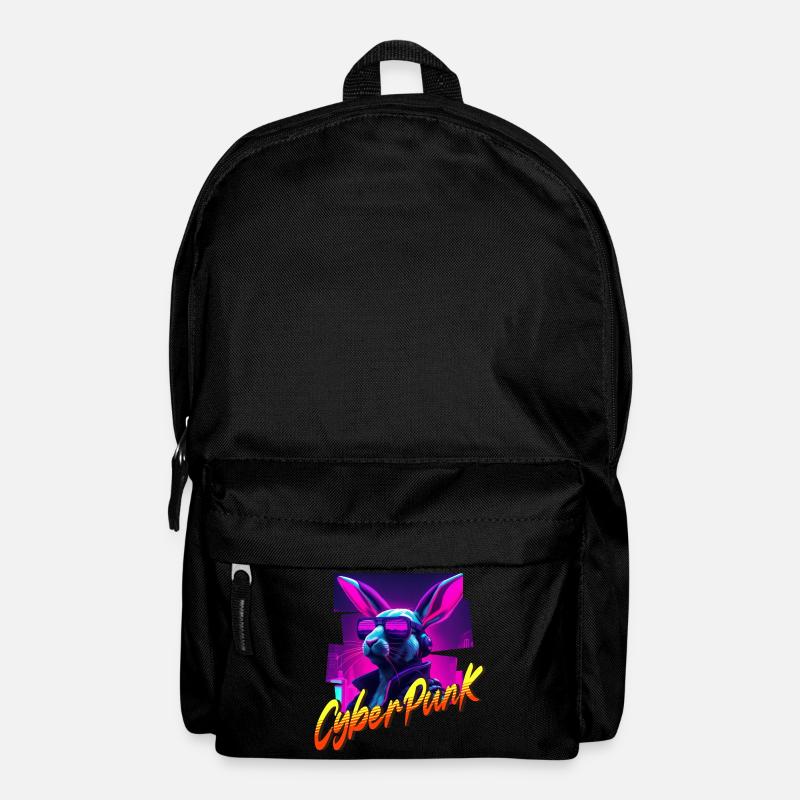 Cyberpunk Rabbit - Backpack - black