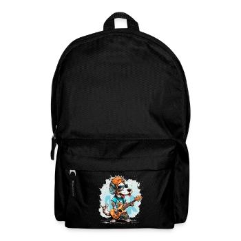 Rockin Hund - Rucksack - Schwarz - Vorne