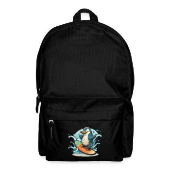Ondes de pingouin - Sac à dos - noir - Devant