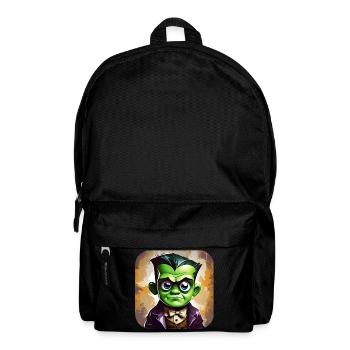 Green Monster - Backpack - black - Front
