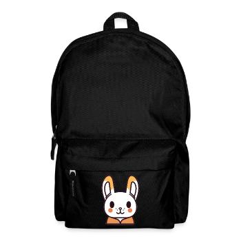 Bunny - Kawaii Style - Backpack - black - Front