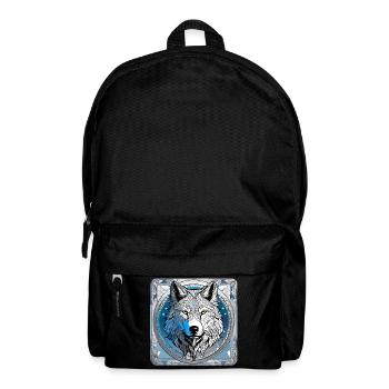 Spirit Animal Wolf - Rucksack - Schwarz - Vorne