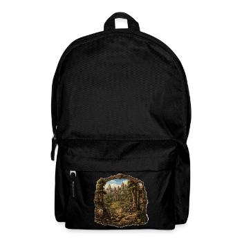 Paysage - Illustration - Sac à dos - noir - Devant