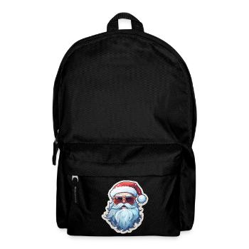 Santa Claus - illustration - Backpack - black - Front