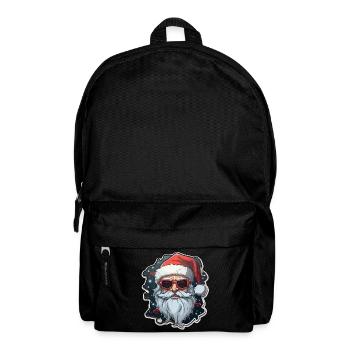 Santa Claus - illustration - Backpack - black - Front