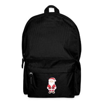 Santa Claus - illustration - Backpack - black - Front