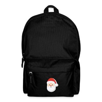 Santa Claus - illustration - Backpack - black - Front