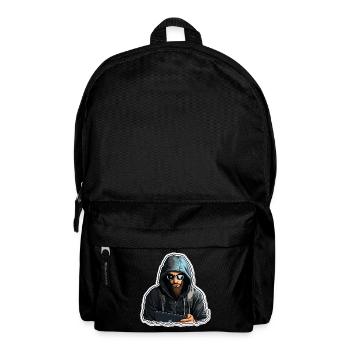 Hacker éthique - Illustration - Sac à dos - noir - Devant