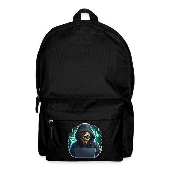 Hacker éthique - Illustration - Sac à dos - noir - Devant