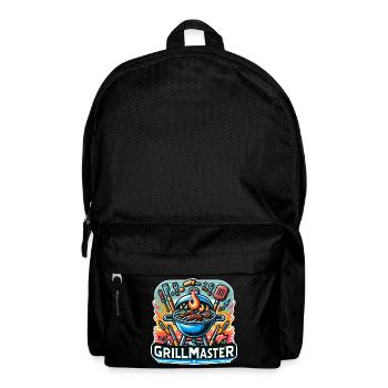 GrillMaster - Illustration de gril - Sac à dos - noir - Devant
