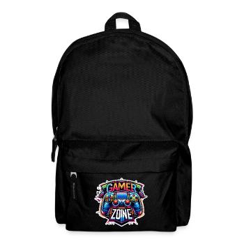 Gamer Zone - Controller Illustration - Rucksack - Schwarz - Vorne
