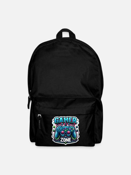 Gamer Zone - Controller Illustration - Rucksack - Schwarz